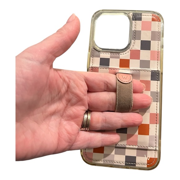 Walli iPhone 15 Pro Max Coastal Check Sport Case - Picture 3 of 5